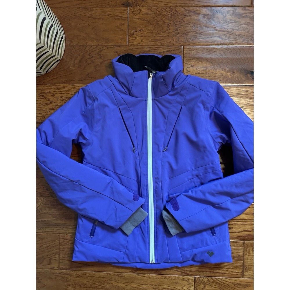 Obermeyer Ski Jacket Teen Girls Size L 14 16 Purple Insulated Coat 31055